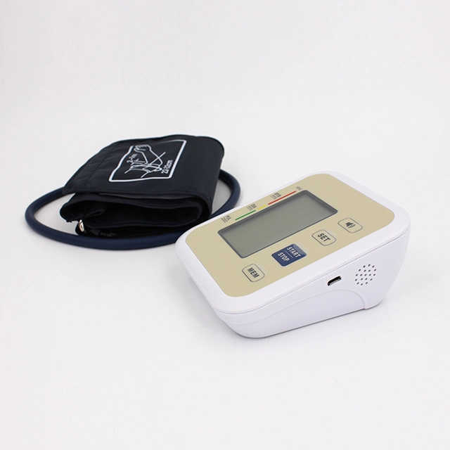 Arm Type Sphygmomanometer Heart Rate Bp Monitor