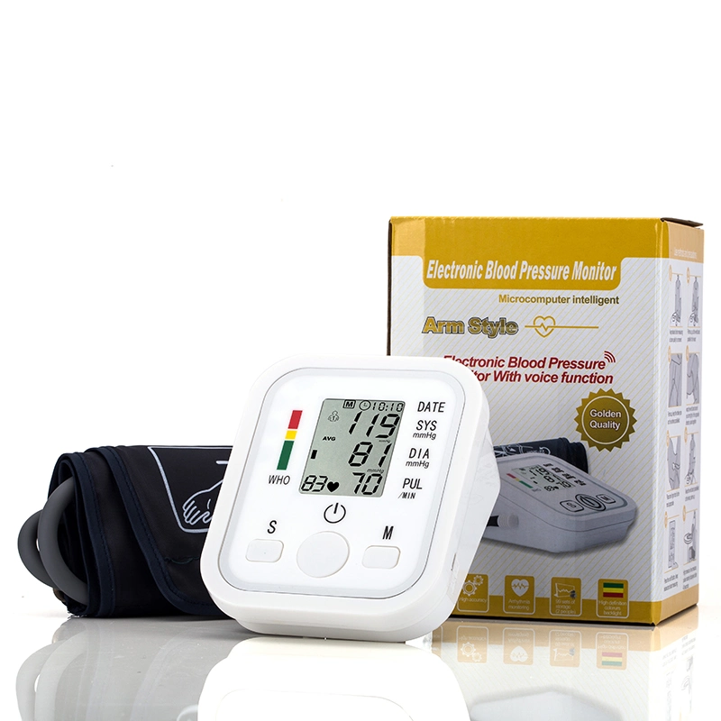 Electronic Digital Portable Automatic Heart Rate Pulse Wrist Blood Pressure Monitor