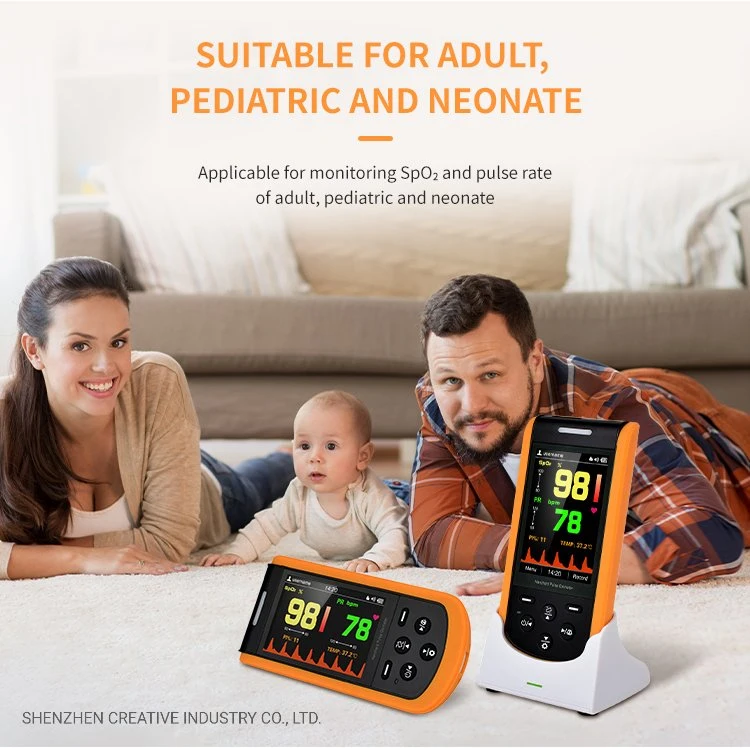 Handheld Pulse Oximeter, Portabl SpO2, Paediatric Pulse Oximeters, Oximeter Kids, Digital Oximeter, Heart Rate Monitor