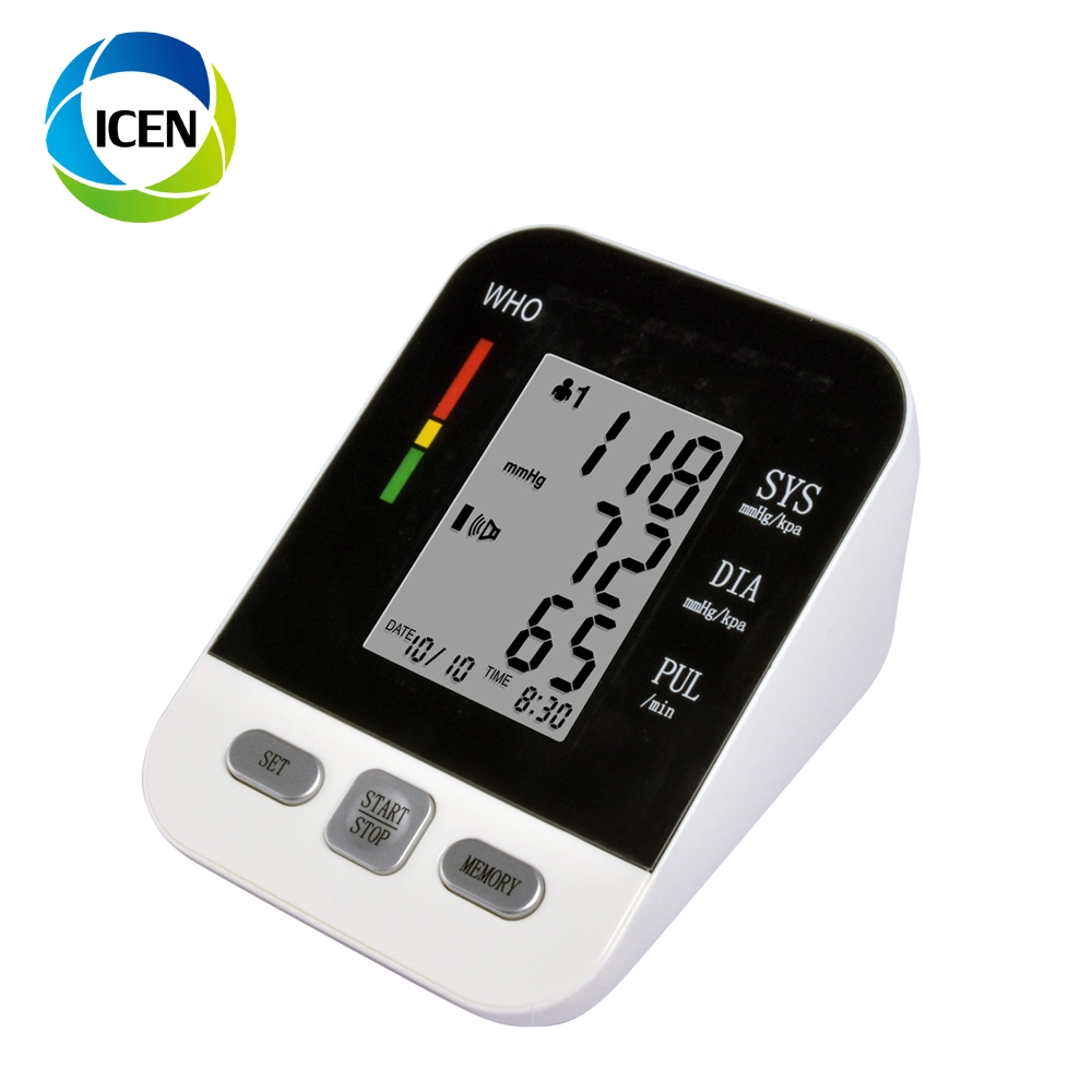 IN-G158 home and hospital digital arm smart blood pressure meter heart rate monitor