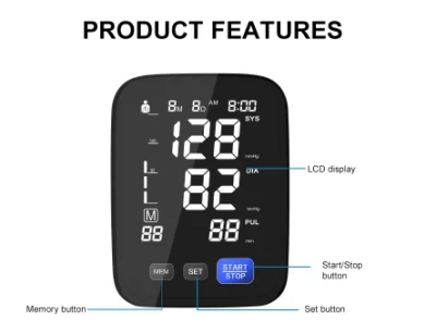 Nouveau moniteur patient ECG fréquence cardiaque bras respiration oxygène sanguin pression artérielle moniteur de température