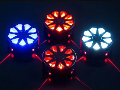 Lot de 9 feux de vélo LED ultra lumineux avant et arrière pour vélo, étanche, casque de route de montagne, phare et feu arrière avec 3 flashs