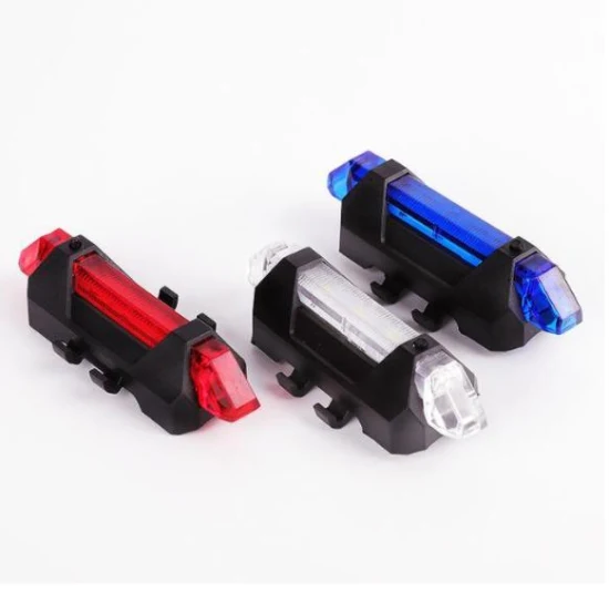 Night Riding Rechargeable USB Bike Light Étanche Vélo Feu arrière