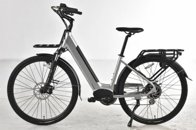 Vélo électrique de trekking à entraînement par moyeu arrière 48V 500W avec batterie 12ah 576wh