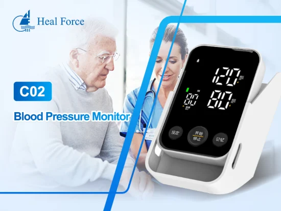 Meilleur choix portable Bp WiFi moniteur de pression artérielle de fréquence cardiaque pour un usage domestique Heal Force