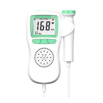 Ménage Portable médical femme enceinte utiliser sonar à ultrasons Doppler moniteur de fréquence cardiaque fœtal