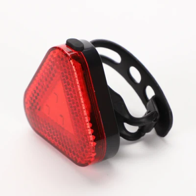 Lampe de vélo Feu de vélo Triangle de vélo Feu arrière