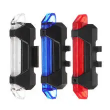 Vélo Lumière USB Charge LED Avertissement Lumière Nuit Vélo Queue Lumière Montagne