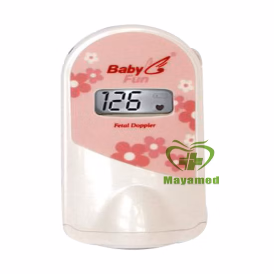 Doppler fœtal à ultrasons Doppler Moniteur de fréquence cardiaque pour bébé Doppler de poche