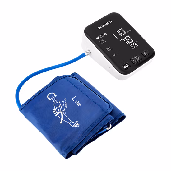 Mn-Bp002 électronique numérique portable haute fréquence cardiaque stéthoscope sphygmomanomet bras supérieur Bp tensiomètre