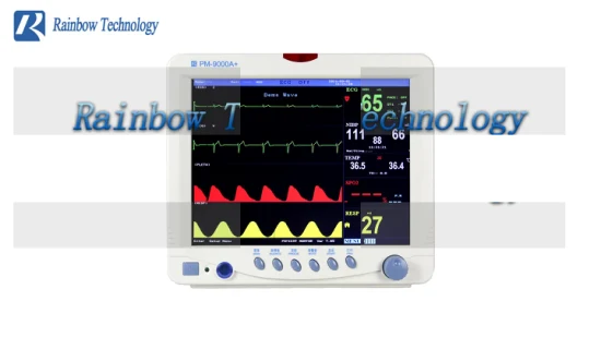 Moniteur patient d'équipement de diagnostic médical rapide de livraison de signe vital de fournisseur de la Chine