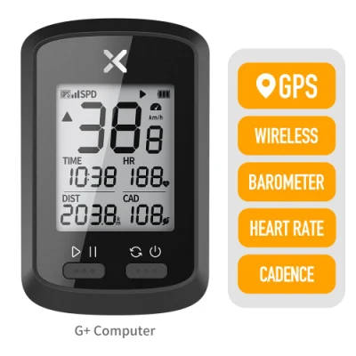 Xoss G G + GPS sans fil Cycle odomètre vélo de route LCD numérique Cateye compteur de vitesse G Plus ordinateur de vélo pour VTT vélos Cycle