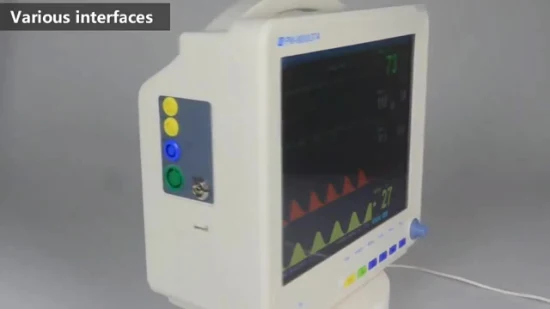 Commerce de gros d'instruments analytiques cliniques ISO FSC a approuvé le moniteur patient de signes vitaux Chine 9000gta